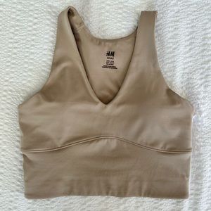h&m tan tank top